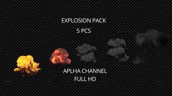 Explosion Pack - Download Videohive 6478223