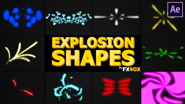 Explosion Shapes | After Effects - Download Videohive 28043742