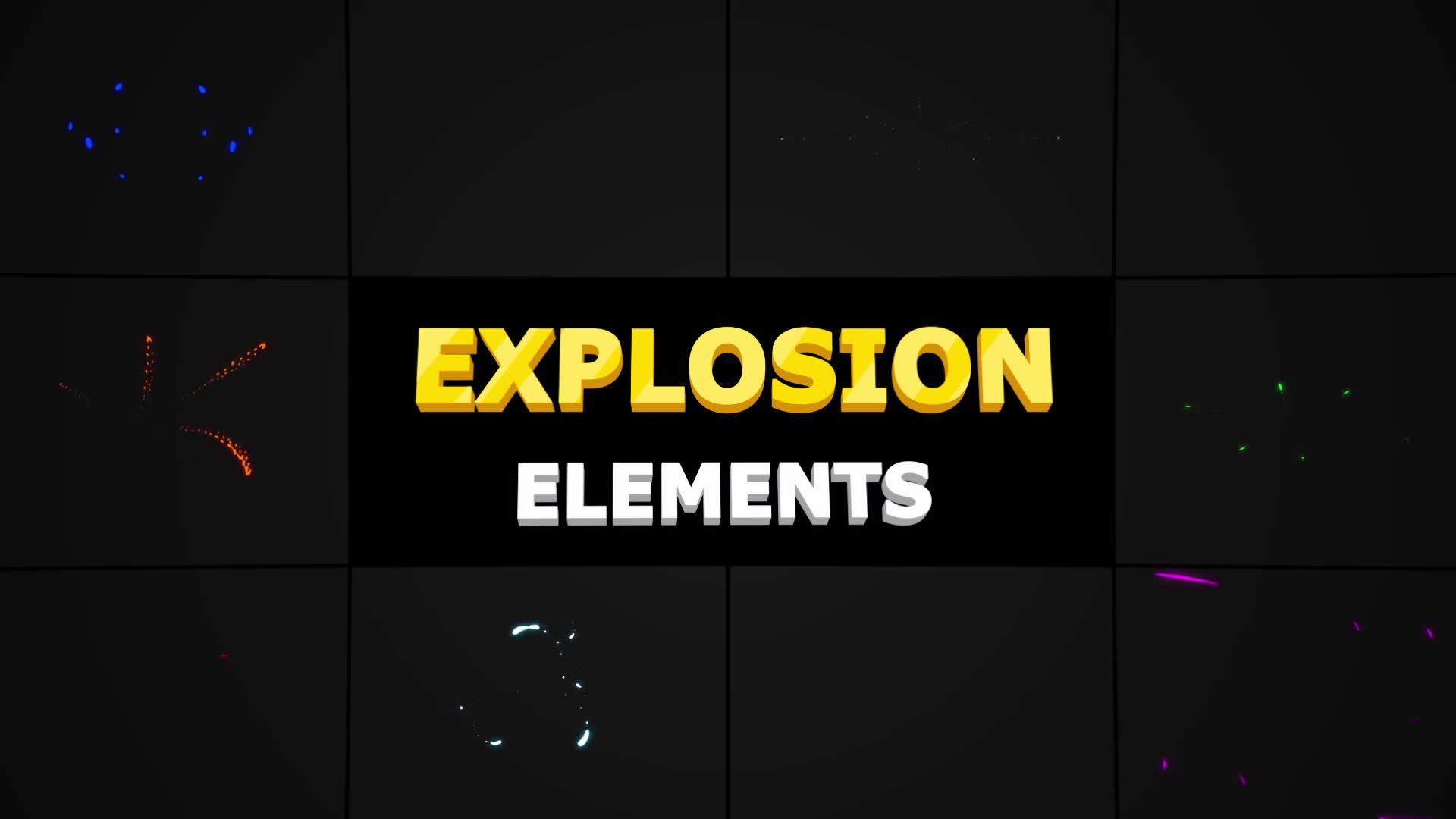 Explosion Shapes | Premiere Pro MOGRT Videohive 28043752 Premiere Pro Image 2