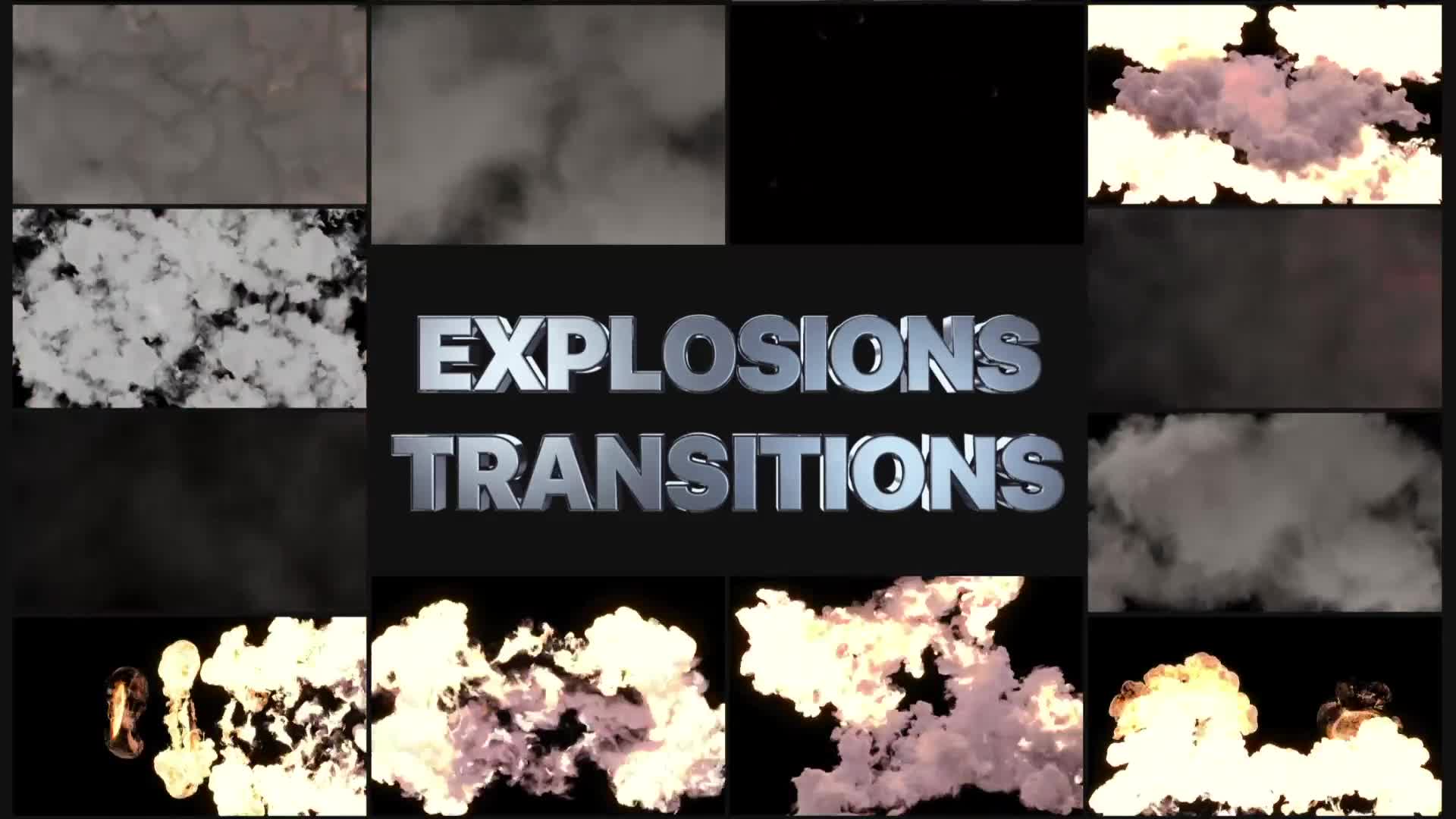 Explosion Transitions for After Effects Videohive 37500780 After Effects Image 1