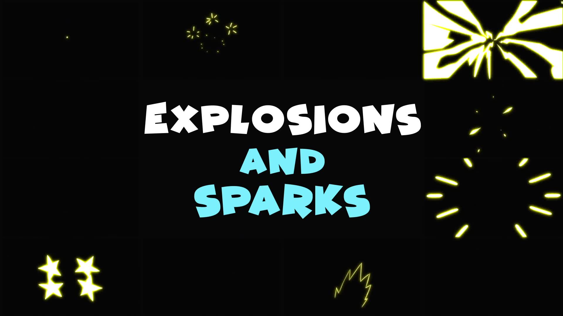 Explosions and Sparks | FCPX Videohive 36945805 Apple Motion Image 2