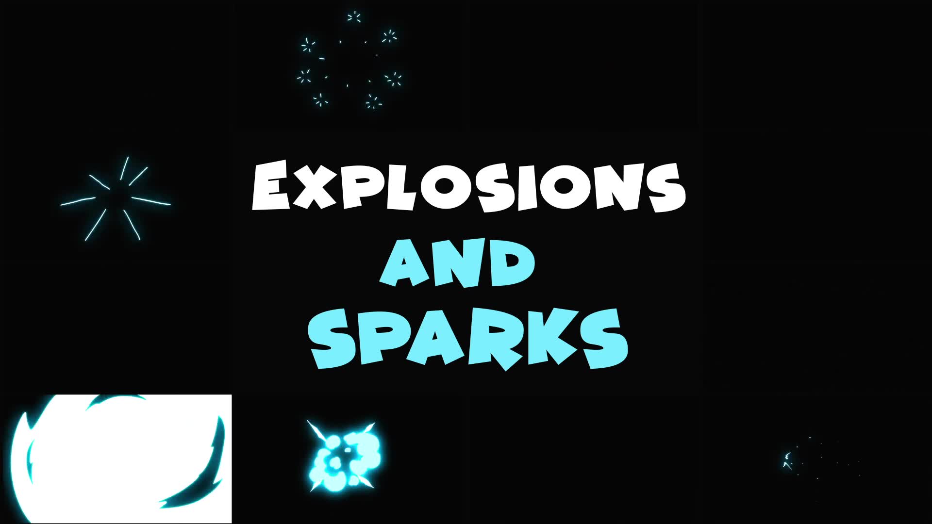 Explosions and Sparks Pack | After Effects Videohive 33693737 After Effects Image 2