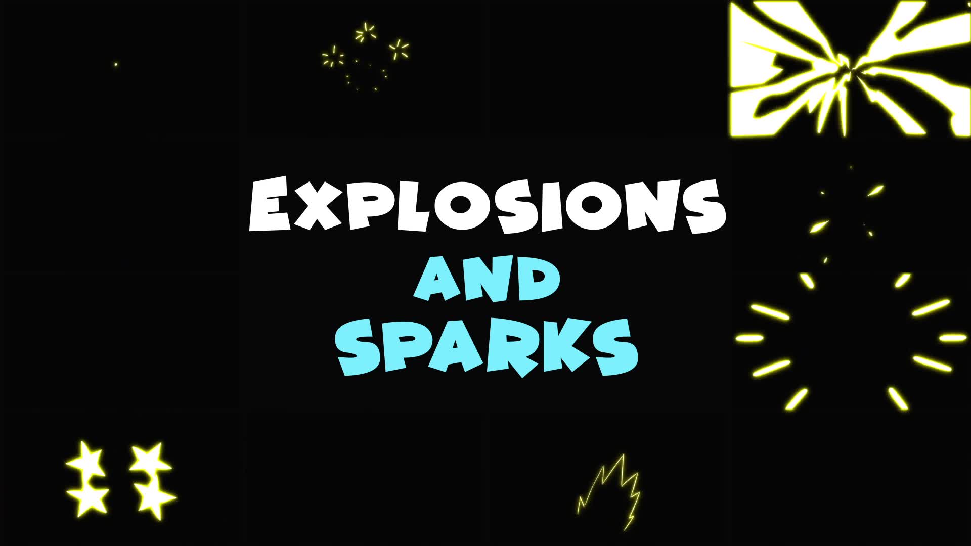 Explosions and Sparks | Premiere Pro MOGRT Videohive 33860004 Premiere Pro Image 2