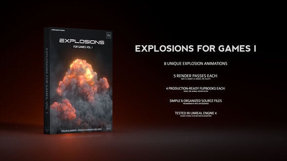 Explosions for Games I - Download Videohive 23873239