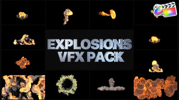 Explosions Pack | FCPX - 34147117 Download Videohive
