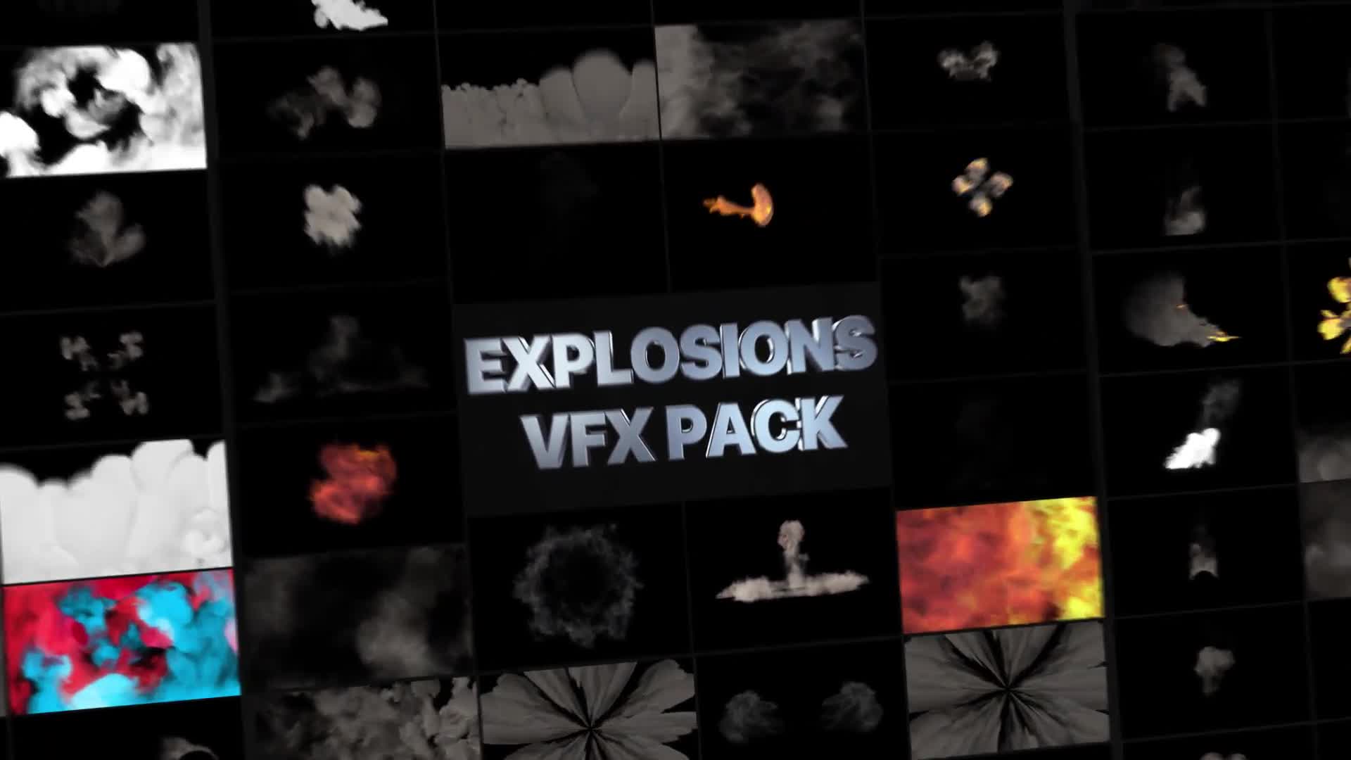 Explosions Pack | Premiere Pro MOGRT Videohive 30962391 Premiere Pro Image 1