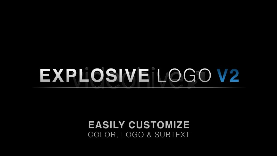 Explosive Logo - Download Videohive 4445912