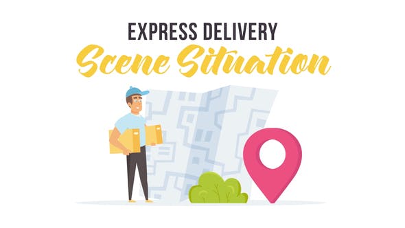 Express delivery Scene Situation - Download Videohive 27597171