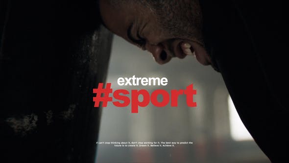 Extreme Sport Promo - Videohive Download 25710231