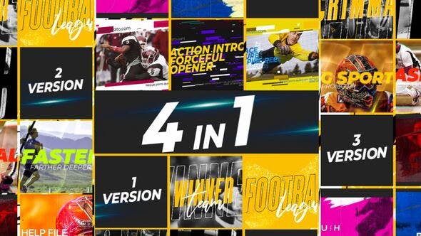 Extreme Sports 4 in1 - 24175299 Download Videohive