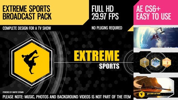 Extreme Sports (Broadcast Pack) - 3317743 Videohive Download