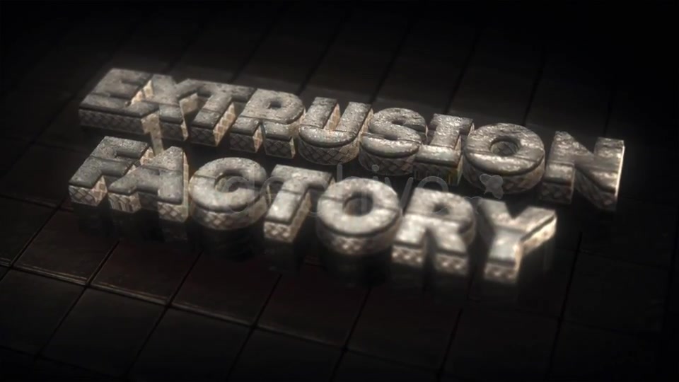 Extrusion Factory - Download Videohive 5337841