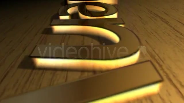 Extrusion_Gold_Blue Videohive 179168 After Effects Image 11