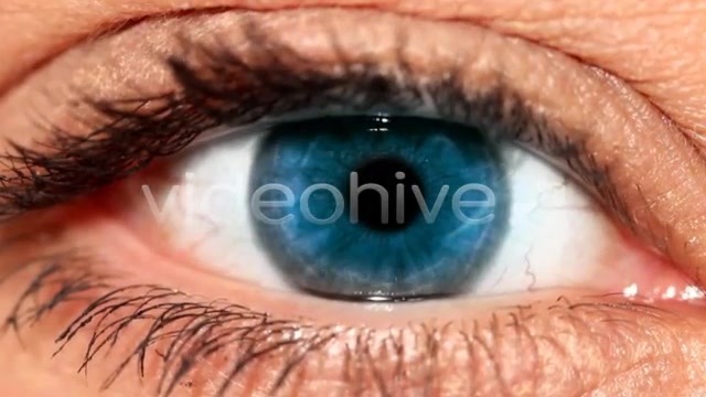 Eye Zoom In  Videohive 235970 Stock Footage Image 2
