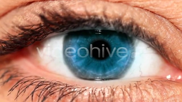 Eye Zoom In  Videohive 235970 Stock Footage Image 4