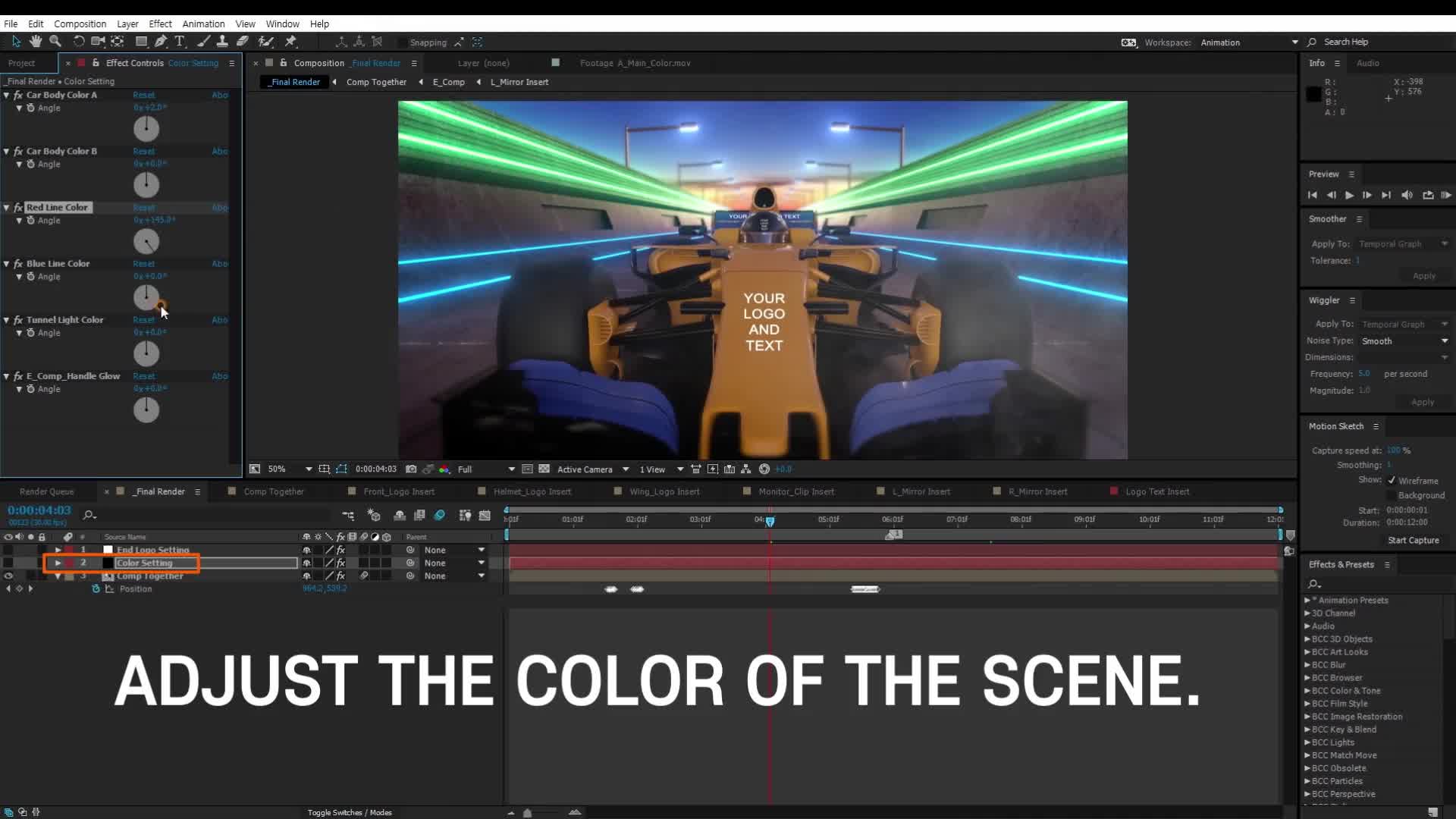F1 Car Logo Reveal Videohive 33552844 After Effects Image 9