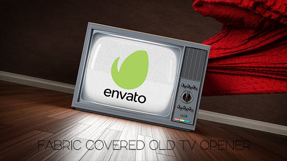 Fabric Covered Old TV Opener - 20420003 Videohive Download