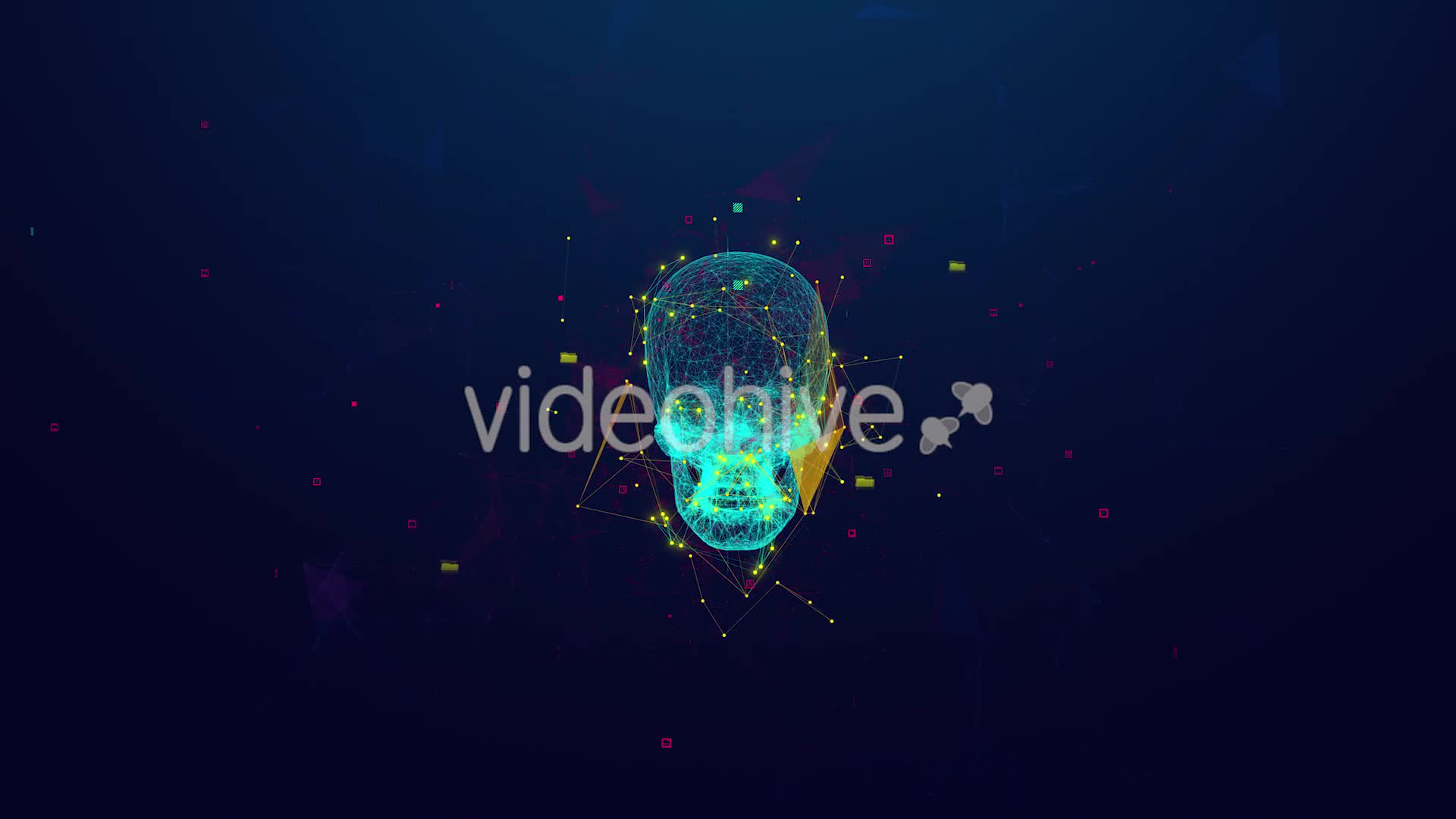 Face ID Promo/ Technology/ Sci fi/ Hi Tech/ Сamera/ Surveillance/ Security/ Guard/ Protection/ Scan Videohive 32952832 After Effects Image 1
