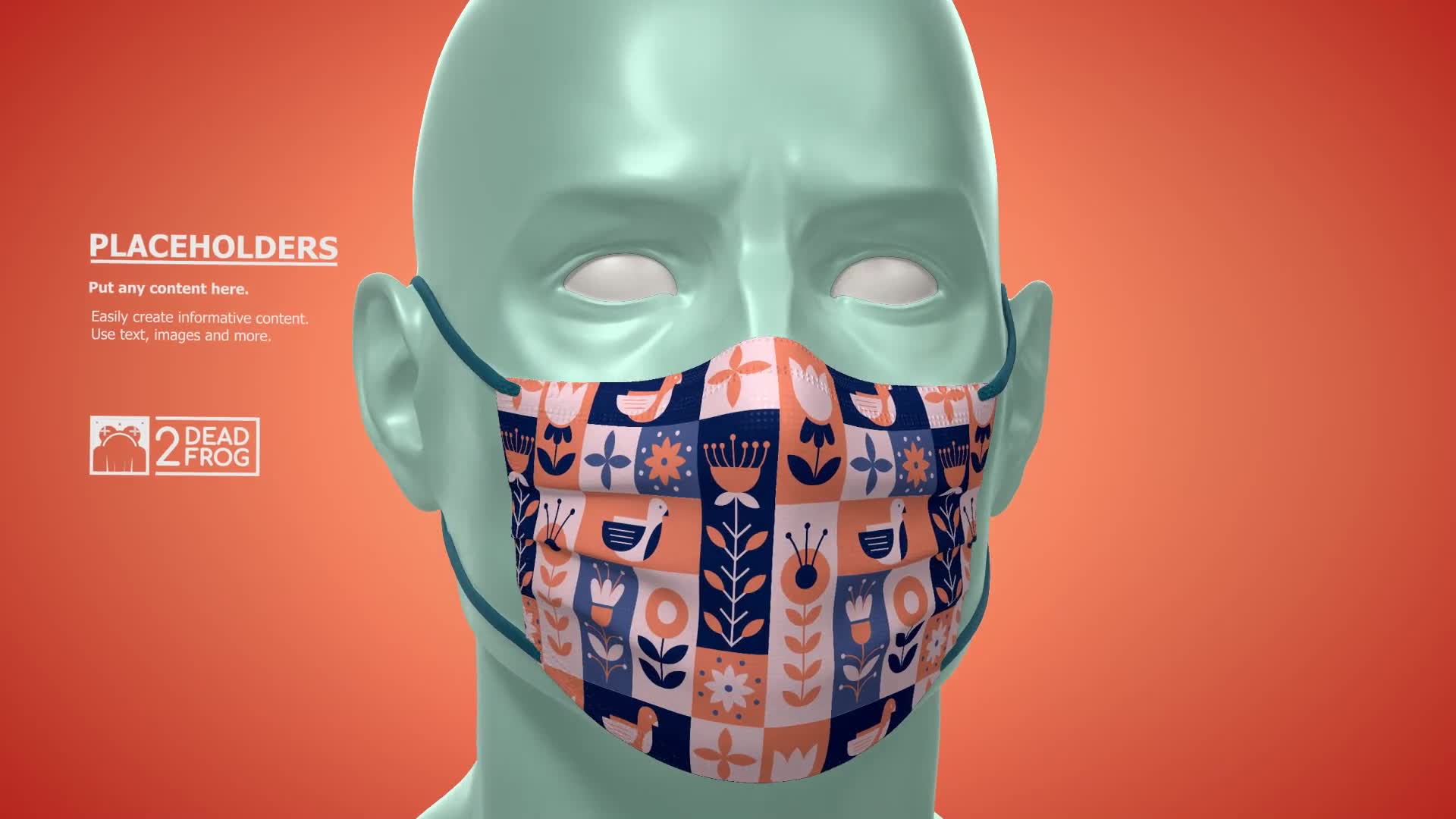 Face Mask Animated Mockup Template Mockup Kit Videohive 33901966 After Effects Image 1