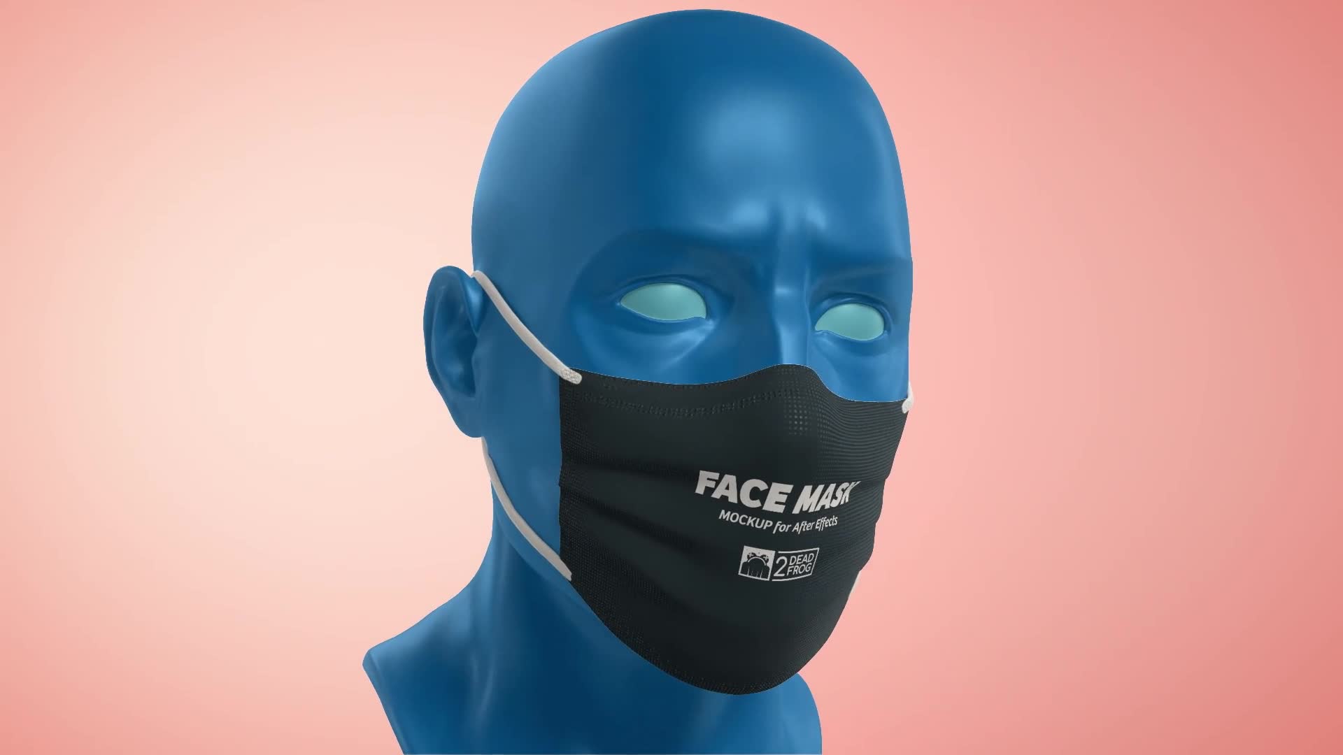 Face Mask Animated Mockup Template Mockup Kit Videohive 33901966 After Effects Image 2
