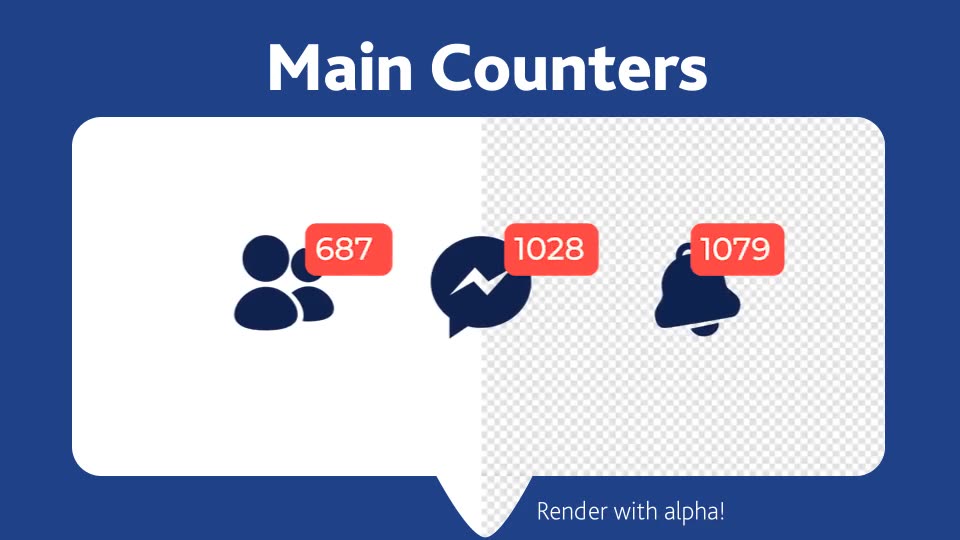 Facebook Counter Pack Videohive 24683929 After Effects Image 2