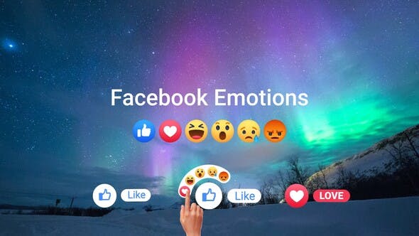 Facebook Like Reactions - Videohive Download 35410888
