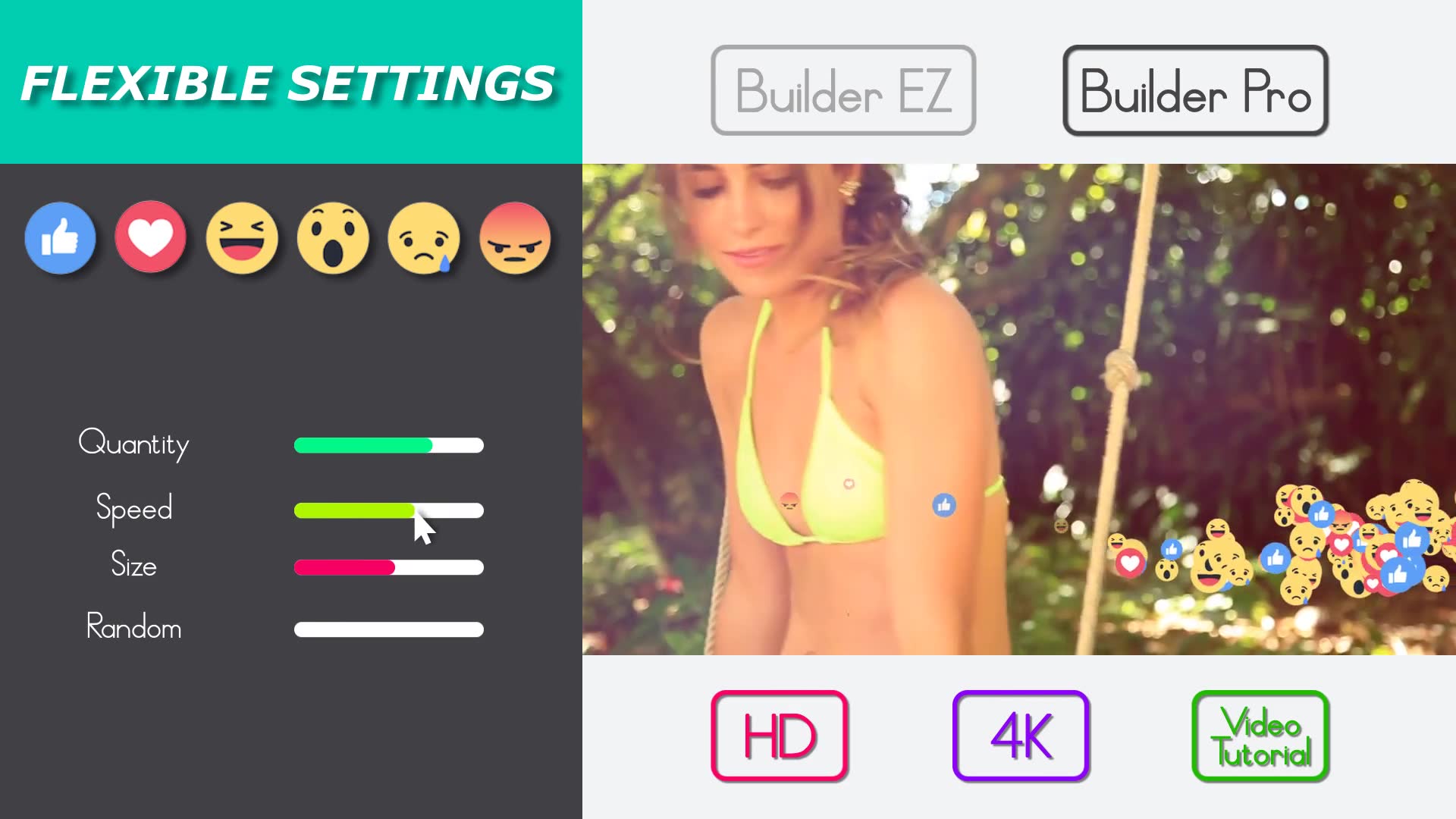 Facebook Live Reactions Builder - Download Videohive 21046656