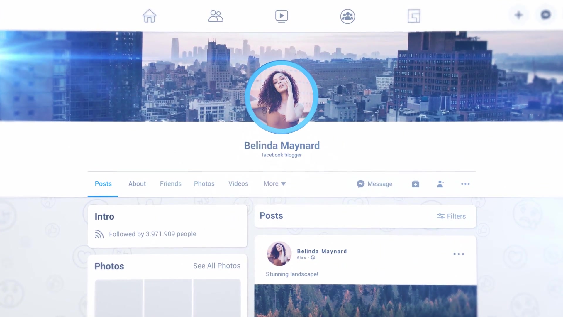 Facebook Opener Videohive 33743584 After Effects Image 2