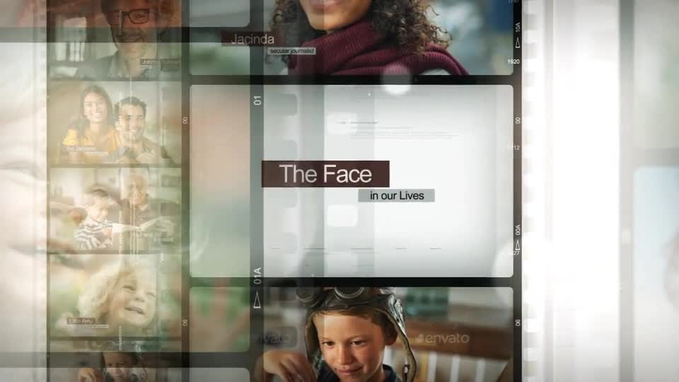 Faces From A Film Strip Videohive 27774745 After Effects Image 1