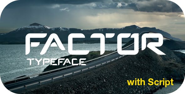 Factor Typeface - Videohive Download 20611813