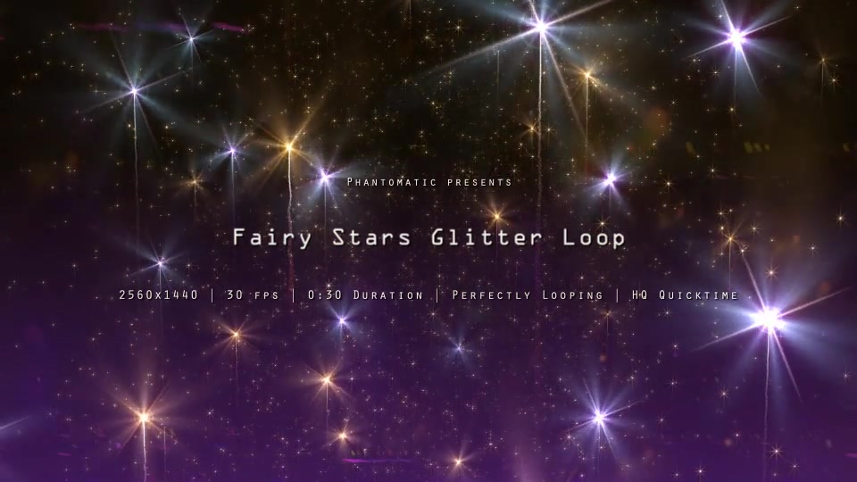 Fairy Stars Glitter 2 - Download Videohive 18306661