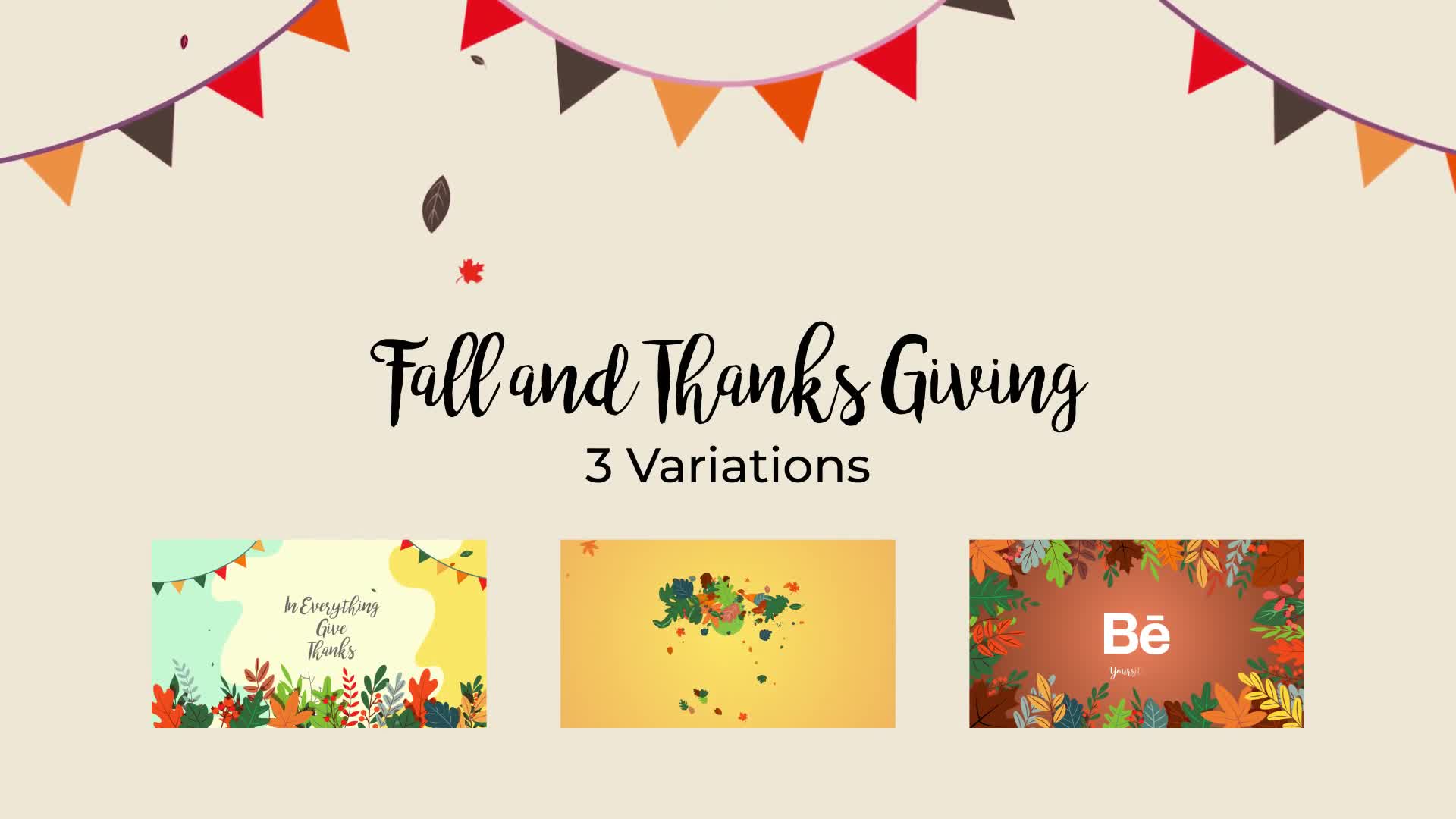 Fall and Thanksgiving Reveal Videohive 29366239 After Effects Image 1