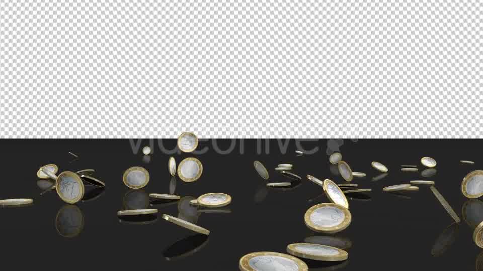 Falling 1 Euro Coins - Download Videohive 20004418