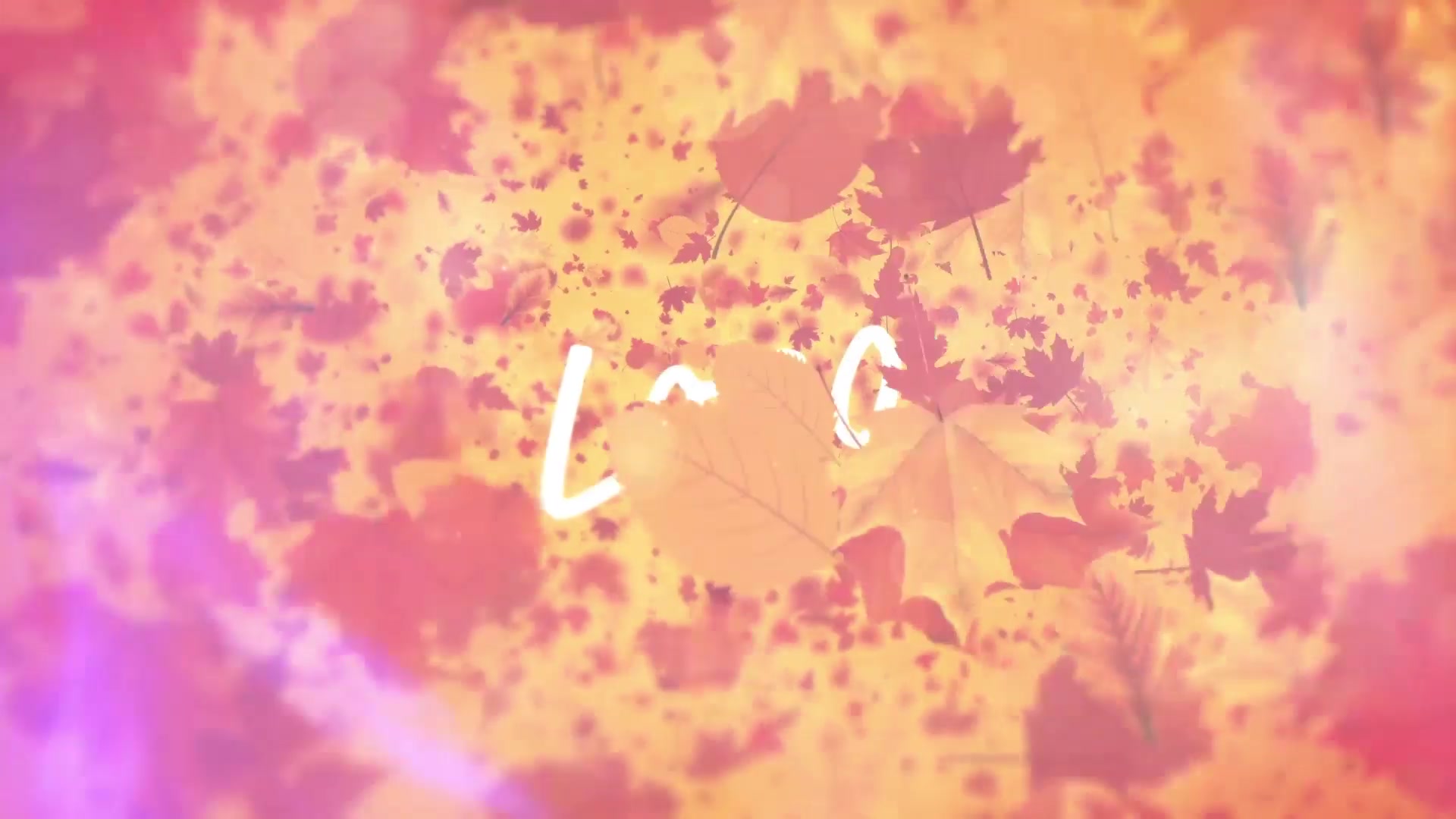 Falling Leaves Logo Reveal Videohive 22602787 After Effects Image 3