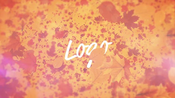 Falling Leaves Logo Reveal - Videohive Download 22602787