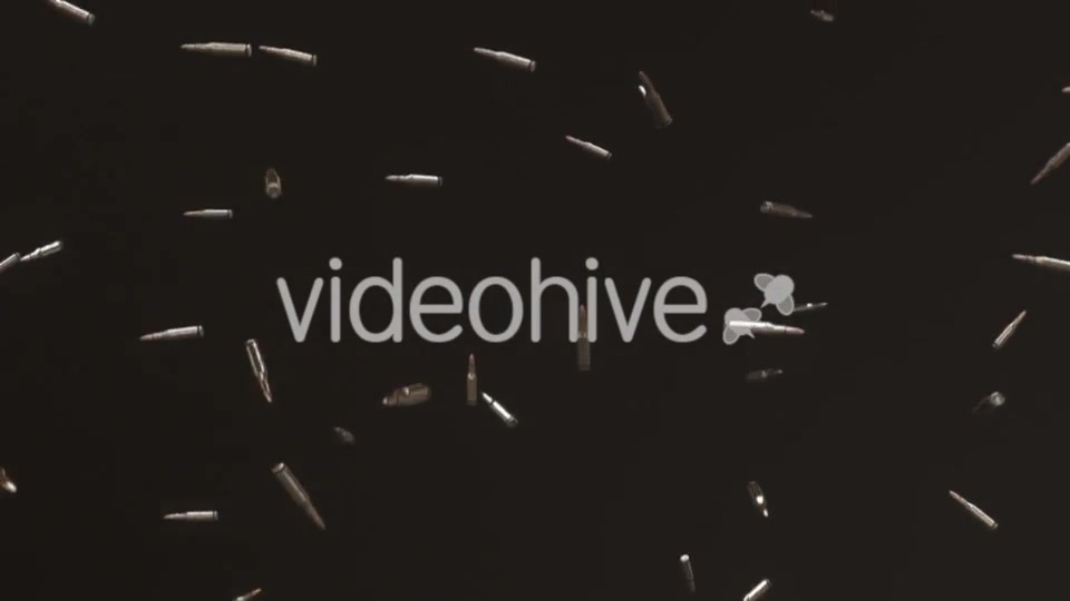 Falling Rain of Rifle Cartridges - Download Videohive 19530370