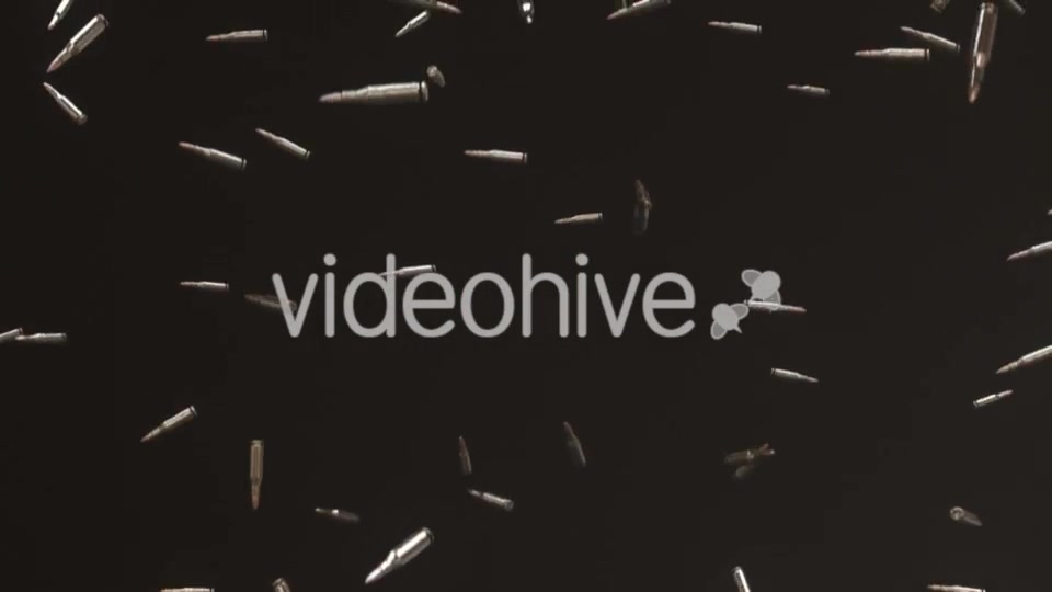 Falling Rain of Rifle Cartridges - Download Videohive 19530370
