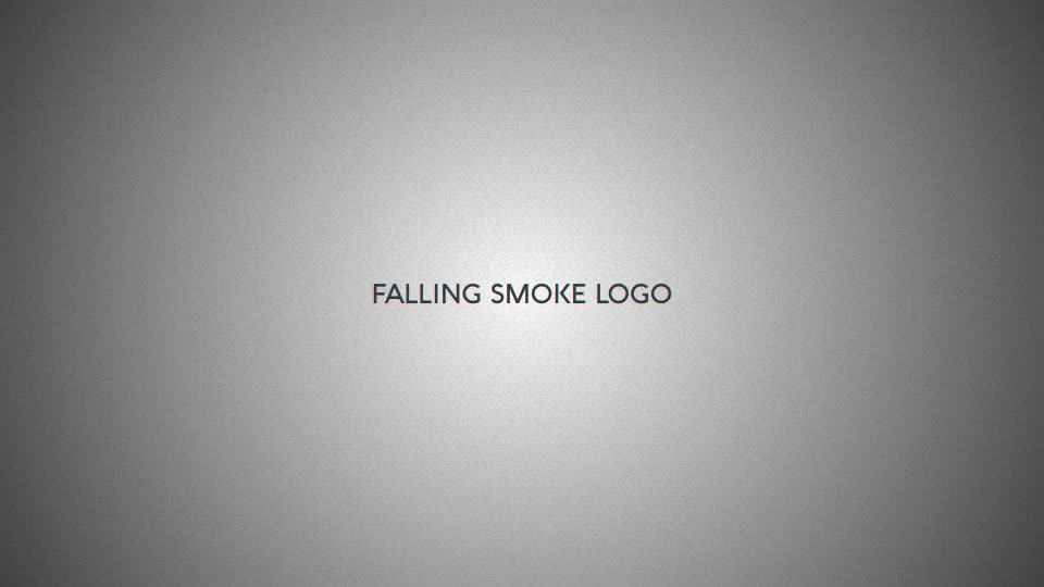 Falling Smoke Logo - Download Videohive 21438471