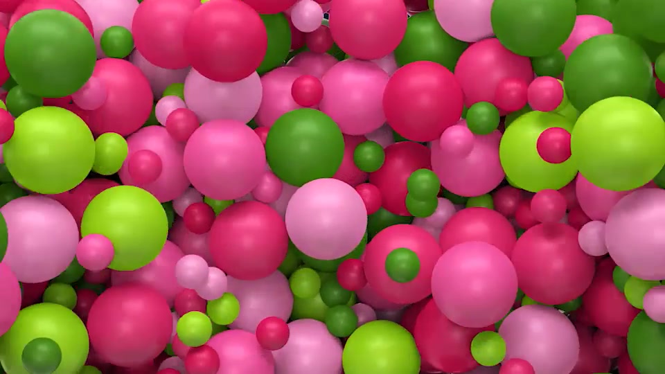 Falling Sphere Colorful Balls Logo Reveal & Transitions Videohive 31852637 After Effects Image 10