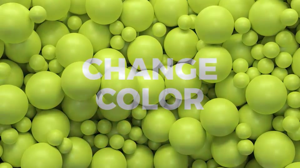 Falling Sphere Colorful Balls Logo Reveal & Transitions Videohive 31852637 After Effects Image 3