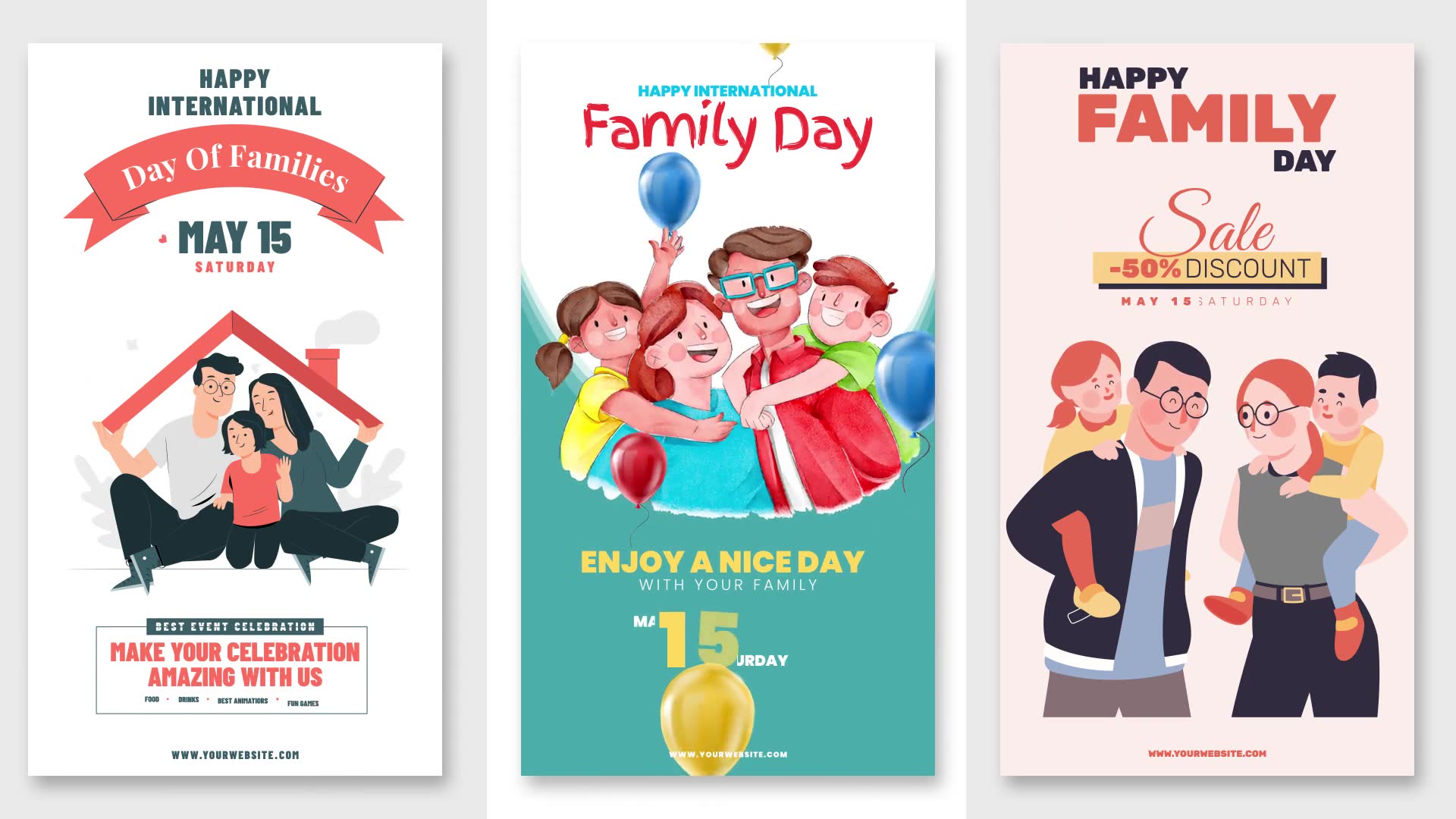 Family Day Instagram Stories B60 Videohive 31947353 After Effects Image 6
