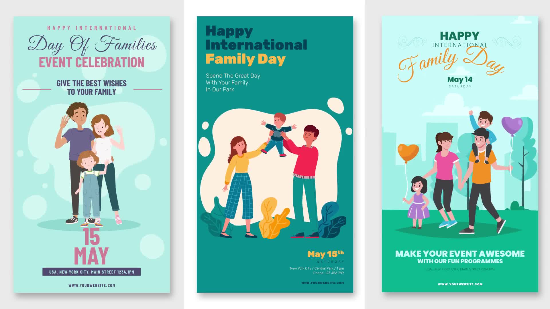 Family Day Instagram Stories B60 Videohive 31947353 After Effects Image 8