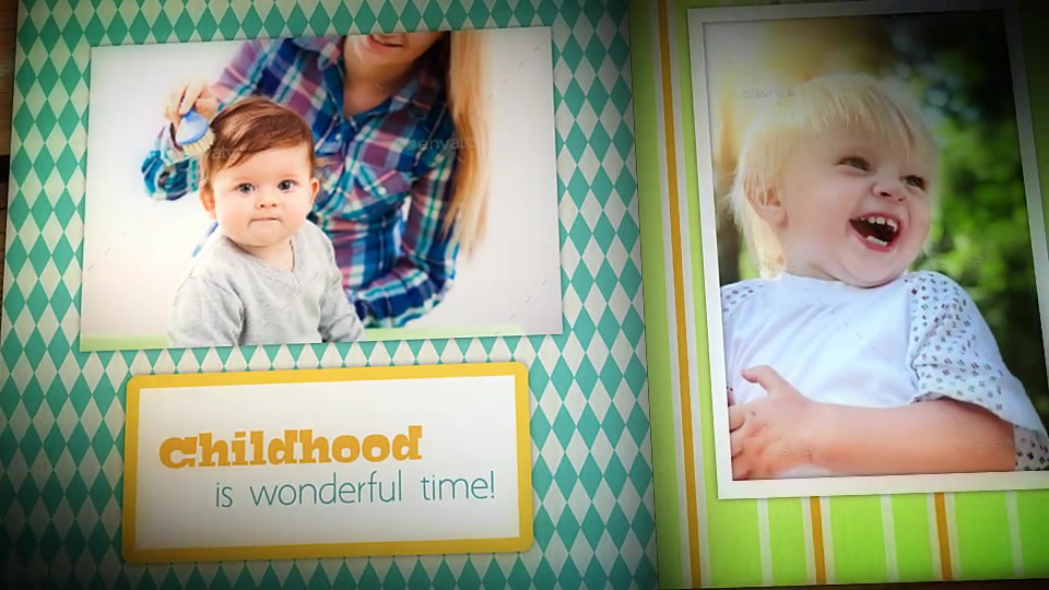 VIDEOHIVE FAMILY MEMORIES - KIDS PHOTO ALBUM - Free After Effects