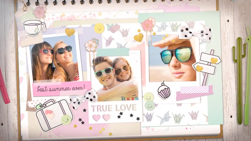Family Memories Kids Photo Album Videohive 32142085 After Effects Image 7