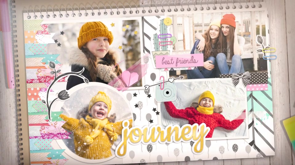 VIDEOHIVE FAMILY MEMORIES - KIDS PHOTO ALBUM - Free After Effects