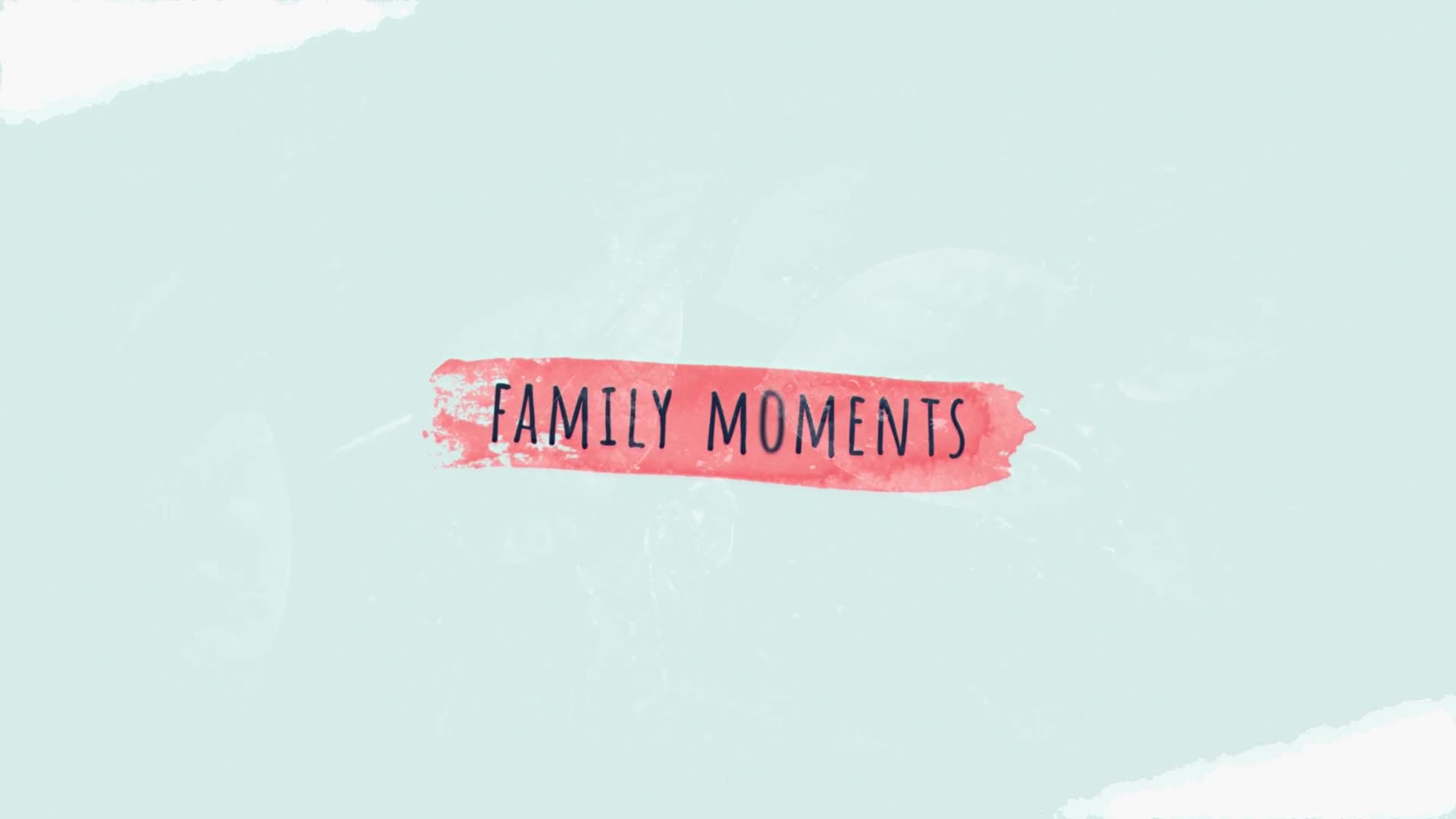 Family Moments Slideshow Videohive 26605206 After Effects Image 1