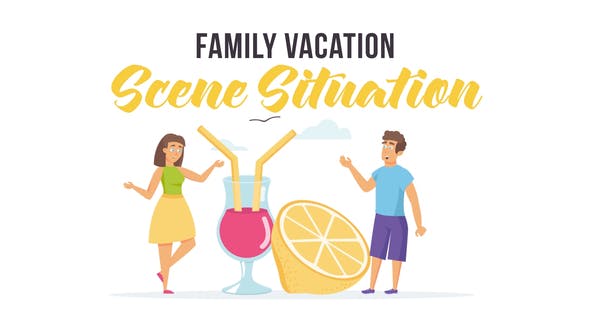 Family vacation Scene Situation - 28255743 Videohive Download