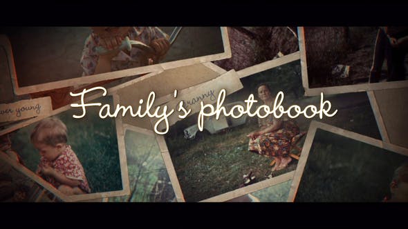 Familys Photo Book - Download Videohive 31092502