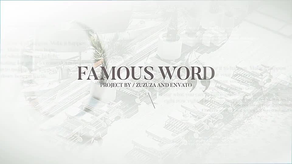 Famous Words Videohive 20398108 After Effects Image 1