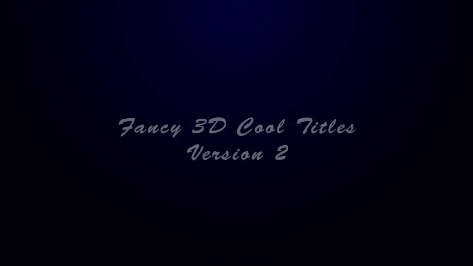 Fancy 3D Action Titles Videohive 19491892 After Effects Image 7